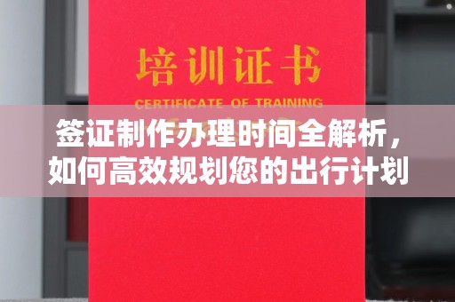 驻马店签证制作办理时间全解析，如何高效规划您的出行计划