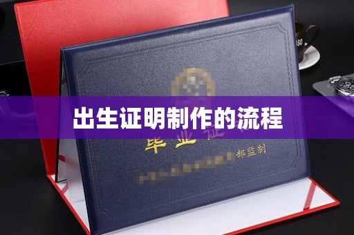 驻马店出生证明制作的流程