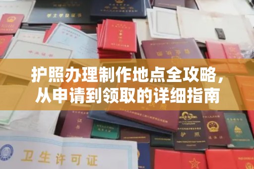 驻马店护照办理制作地点全攻略，从申请到领取的详细指南