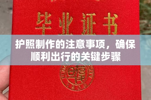 驻马店护照制作的注意事项，确保顺利出行的关键步骤