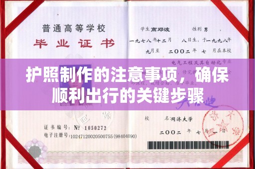 驻马店护照制作的注意事项，确保顺利出行的关键步骤