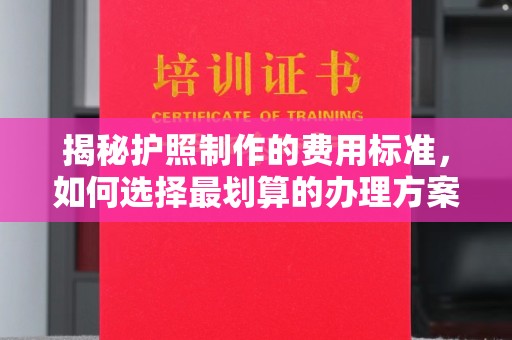 驻马店揭秘护照制作的费用标准，如何选择最划算的办理方案？