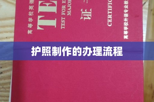 驻马店护照制作的办理流程