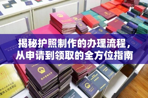 驻马店揭秘护照制作的办理流程，从申请到领取的全方位指南