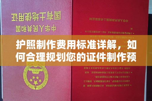 驻马店护照制作费用标准详解，如何合理规划您的证件制作预算