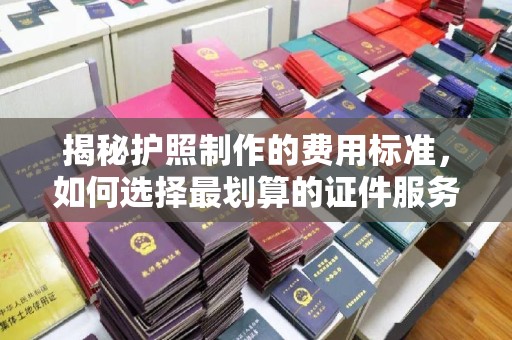 驻马店揭秘护照制作的费用标准，如何选择最划算的证件服务？
